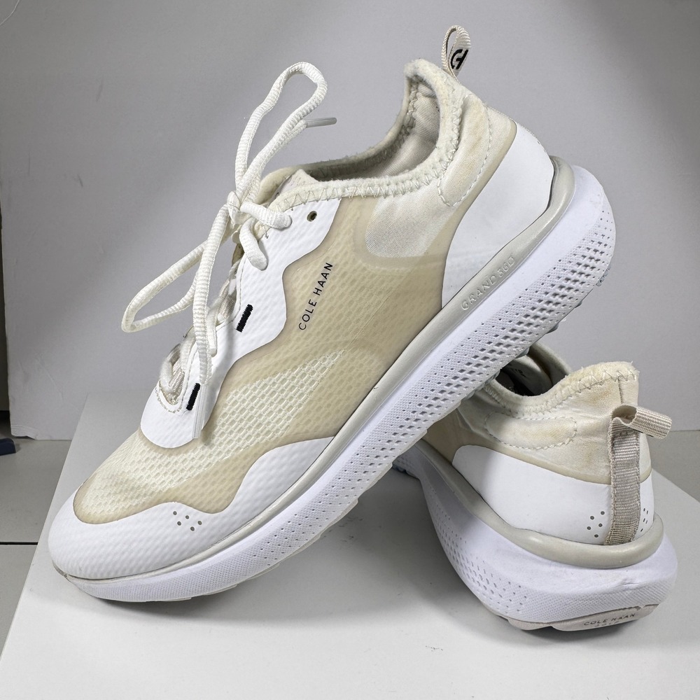 Cole Haan Zerogrand Golf Shoes Womens 8B White Water Resistant W26781